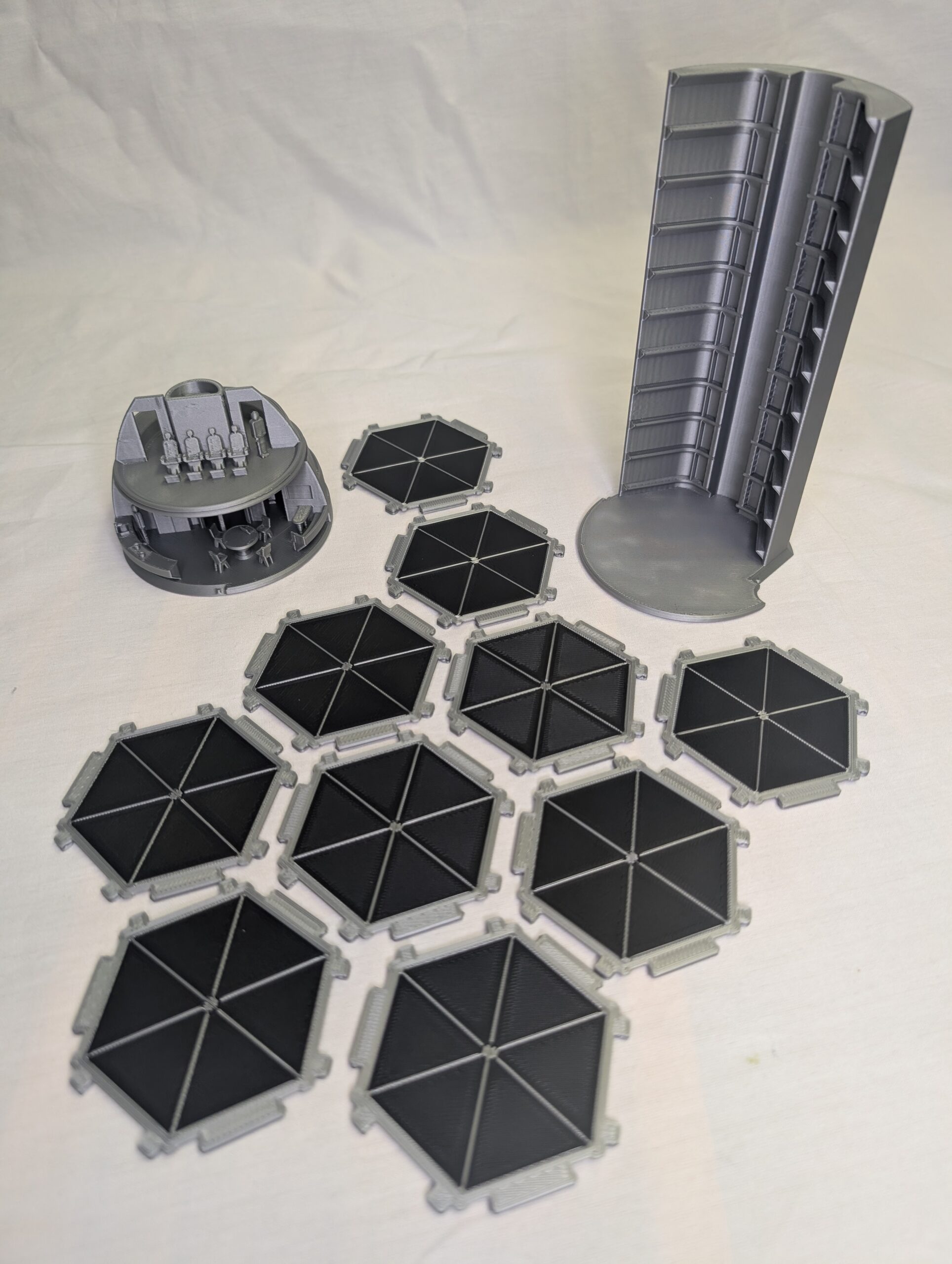 Satellite Deployment & Repair Floor Set